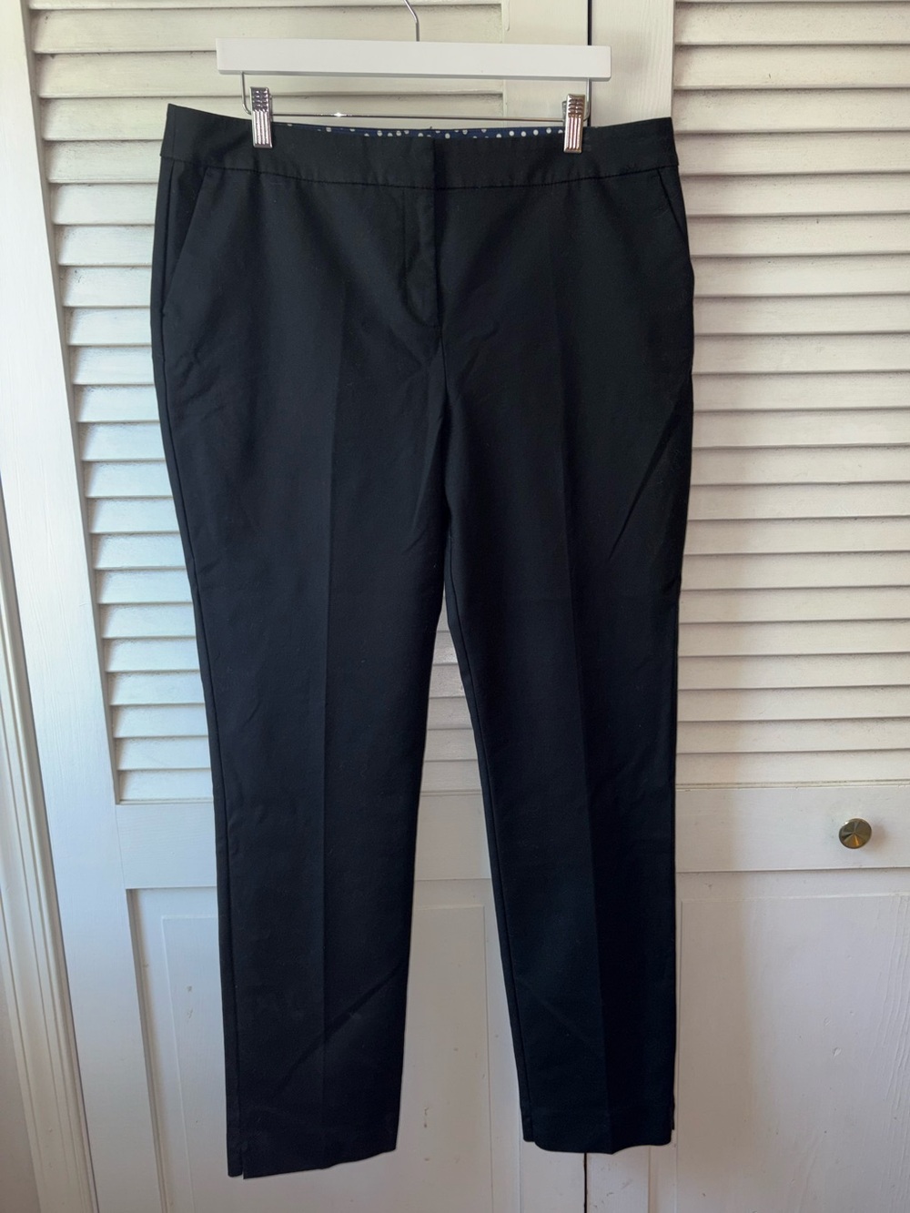 NWT Boden Richmond Pants Black Long Size 14L Tailored Stretch Work Trousers - Picture 2 of 5